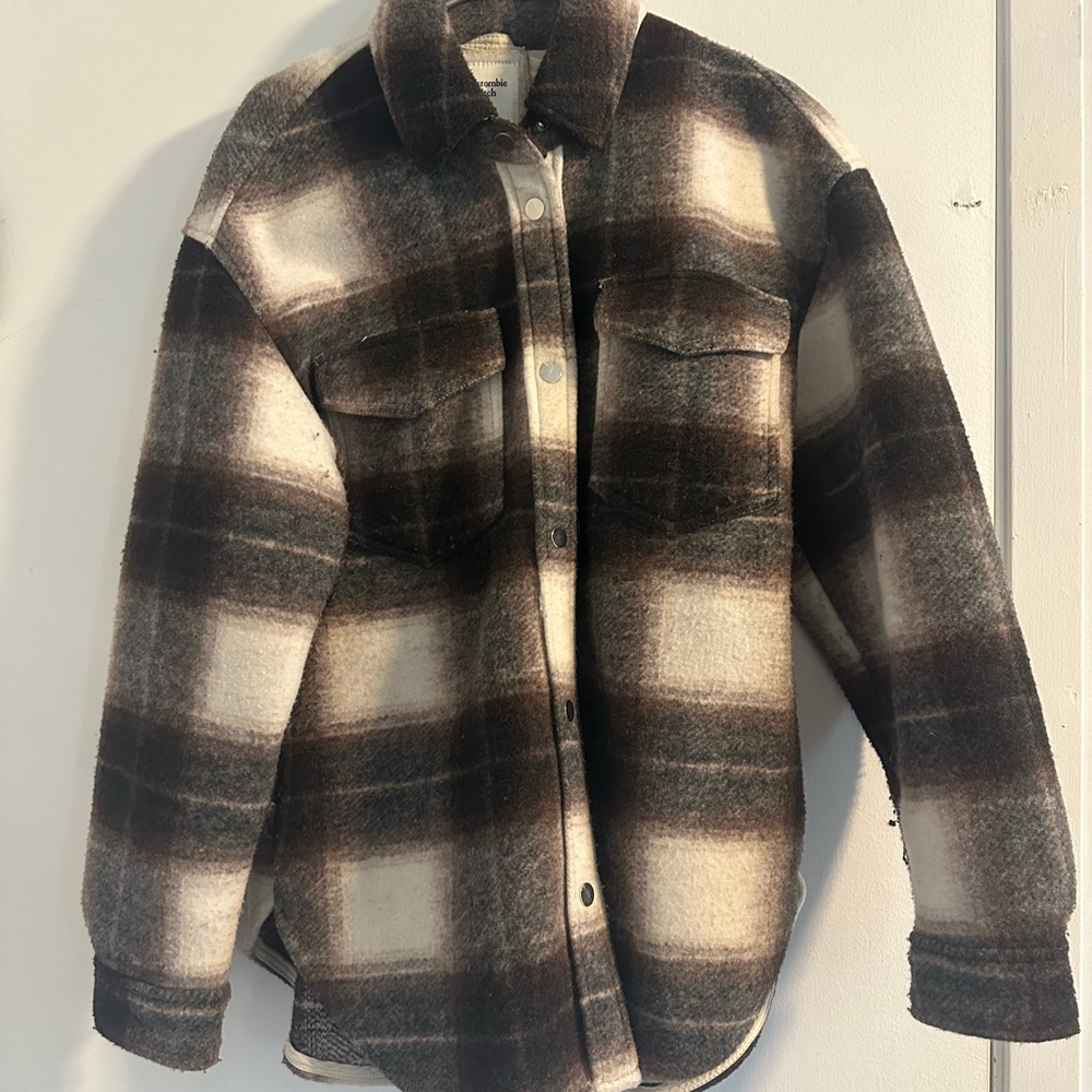A&F Oversized Shacket